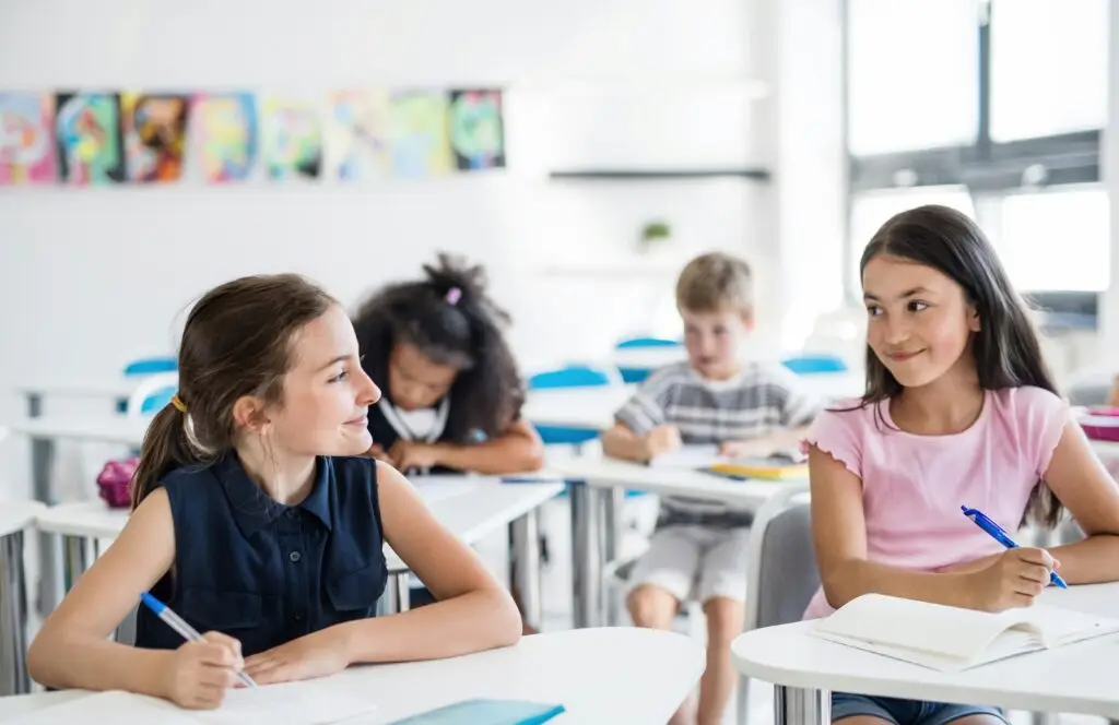 teaching jobs abroad — students engaged in international school classroom