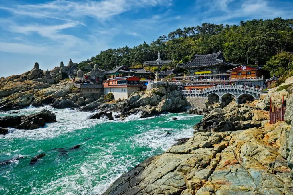 Haedong Yonggungsa temple on the coast in Busan, South Korea — teach English in South Korea EPIK